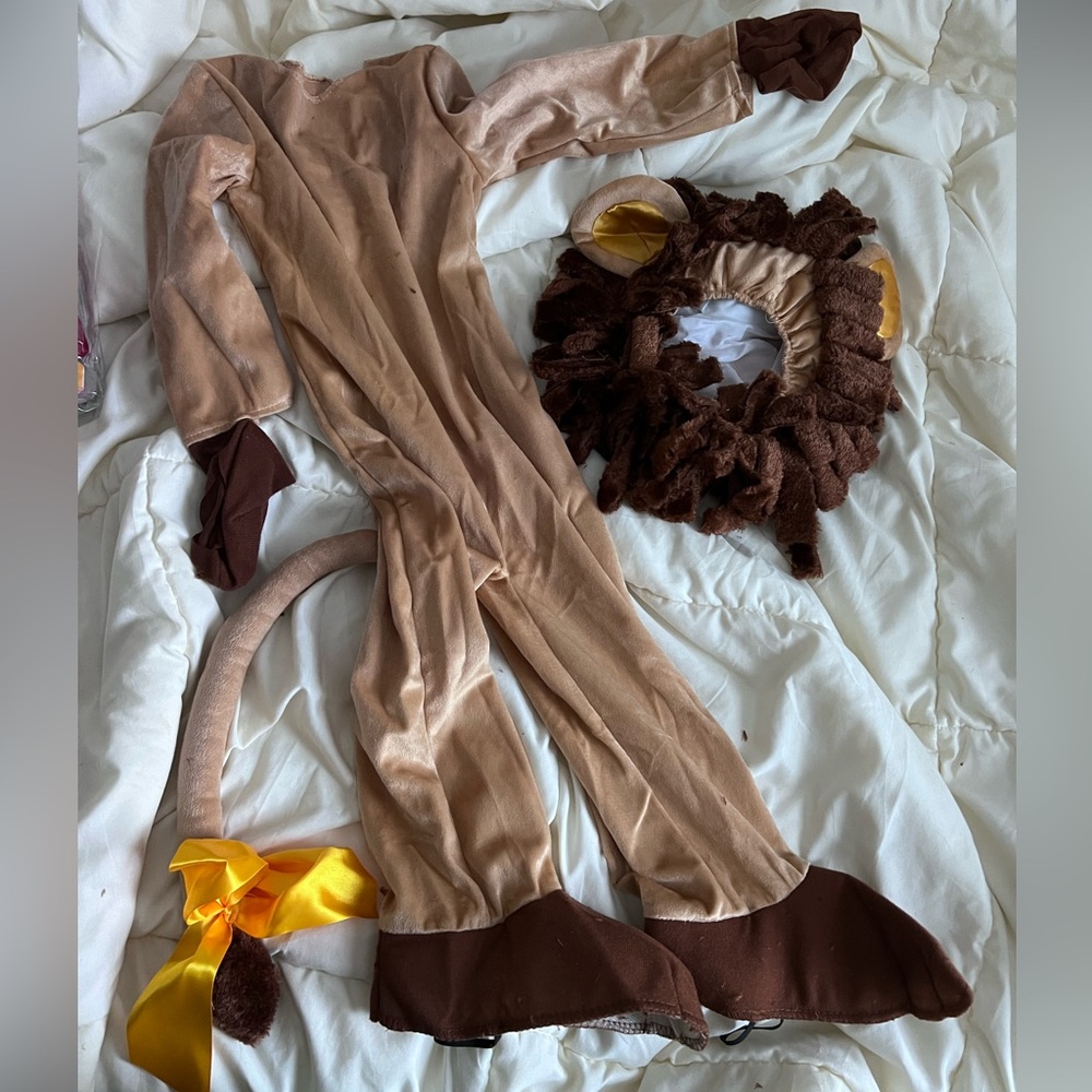 🦁 Toddler Lion Costume NIB